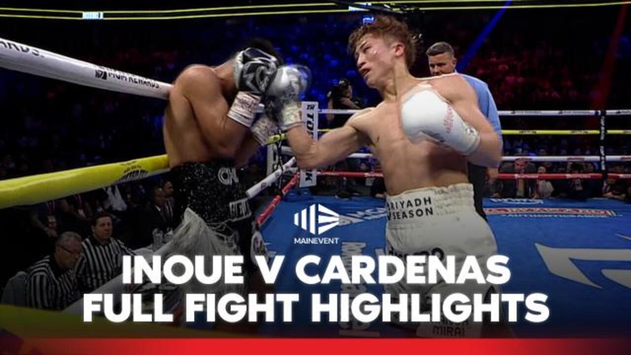 Inoue vs. Cardenas: Fight Highlights