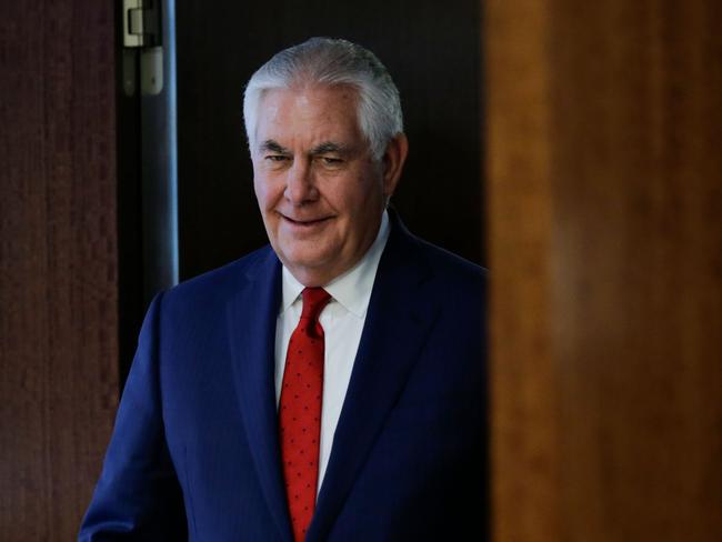 US Secretary of State Rex Tillerson said the US wasn’t interested in accelerating a unified Korea. Picture: Eduardo Munoz Alvarez/AFP