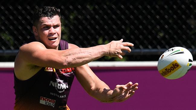 James Roberts managed to get through training ans is expected to play. Picture: AAP