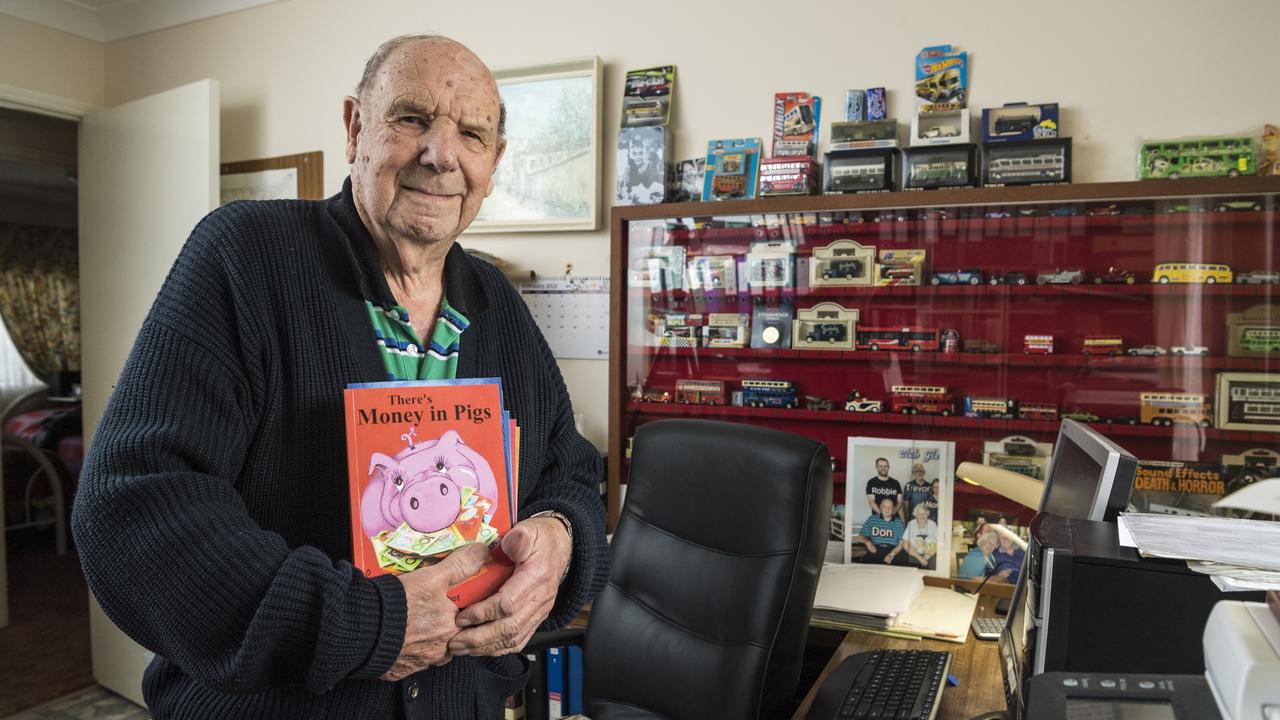 Volume 8 of Toowoomba Strange and Unusual Tales is expected to be published just before Christmas and will be one to local author Don Talbot’s growing collection of 40 plus novels. Picture: Kevin Farmer