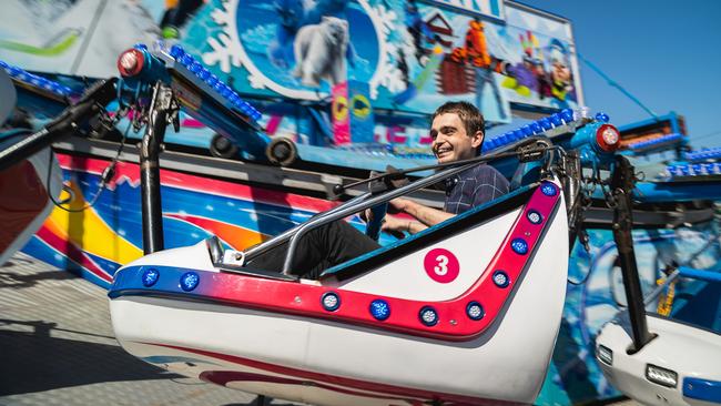 All the rides at the royal Darwin show. Picture: Pema Tamang Pakhrin