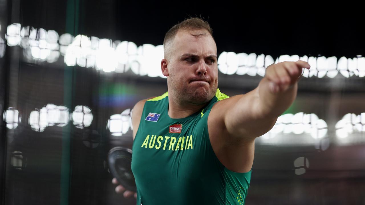 The Aussie hulk wants to win gold in Paris. (Photo by Patrick Smith/Getty Images)