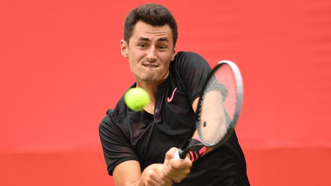 Bernard Tomic has slumped to No.142 in the world. Picture: Getty Images