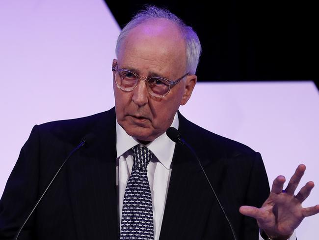 Former Prime Minister Paul Keating speaking at The AustralianÕs Strategic Forum: How should we manage our relationship with China? in Sydney on Monday 18th November 2019. Picture: Nikki Short