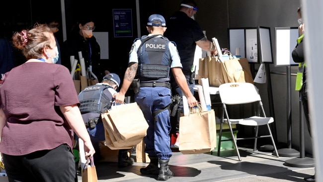 Mission Australia's Common Ground Facility in Camperdown have been placed into lockdown after four residents tested positive. Picture: NCA NewsWire / Jeremy Piper