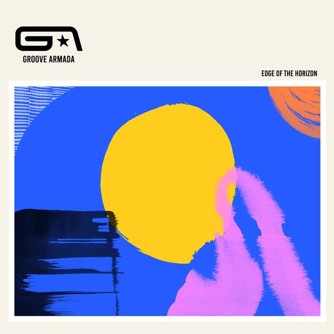 Artwork for 'Edge of the Horizon', an album by Groove Armada released in 2020.