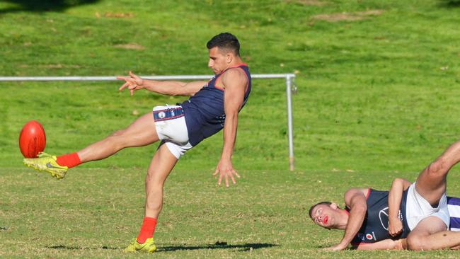 Pooraka star Frank Timpano. Picture: Brenton Edwards