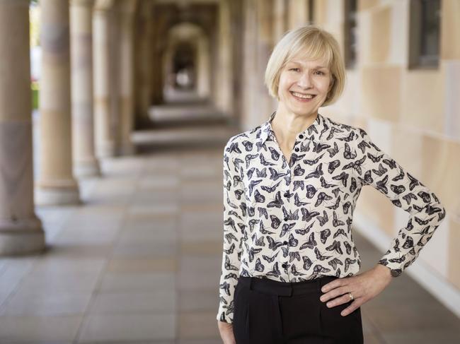 UQ Vice-Chancellor Professor Deborah Terry. Picture: Glenn Hunt