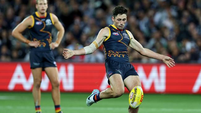 Chayce Jones is in career-best form. Picture: James Elsby/AFL Photos via Getty Images