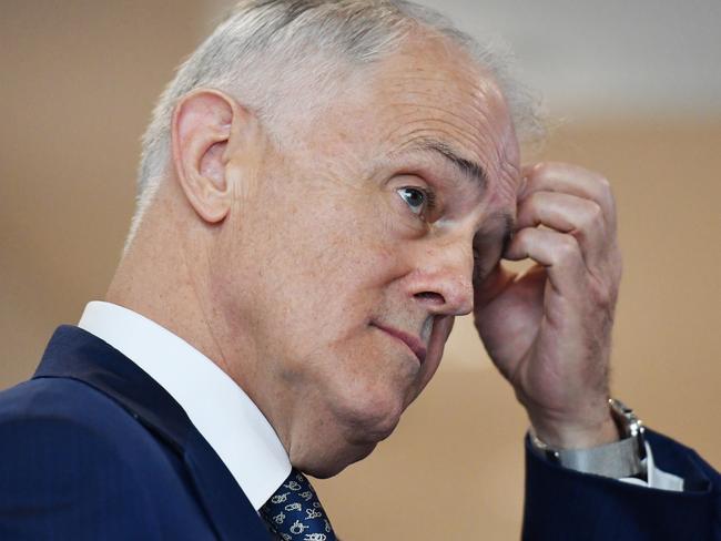 Prime Minister Malcolm Turnbull can’t catch a break. Picture: AAP Image/Mick Tsikas