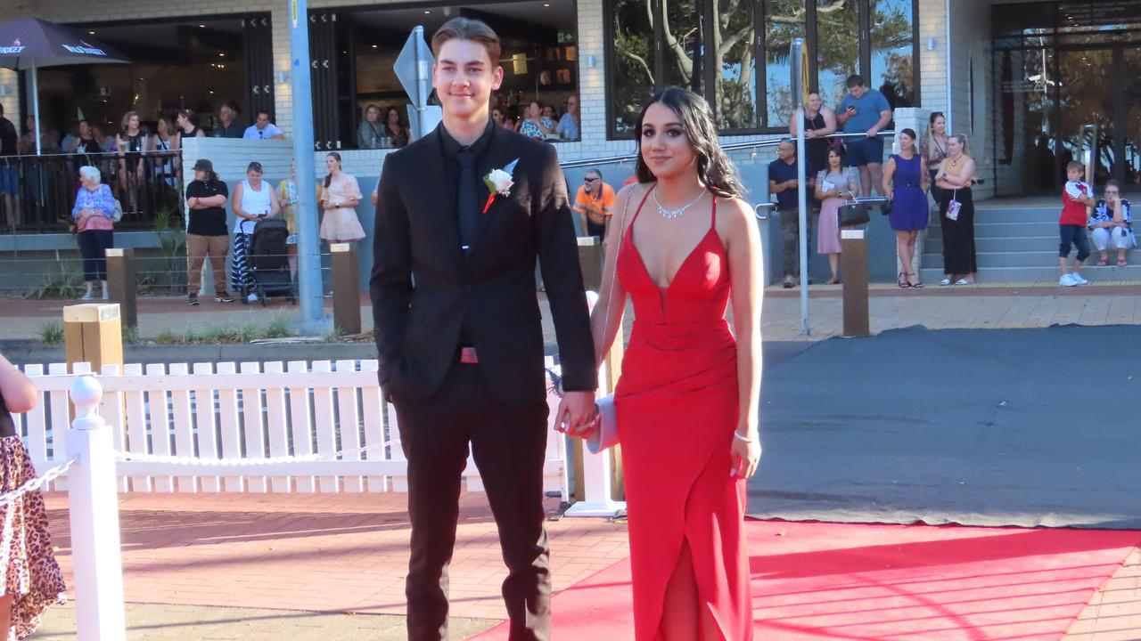 Urangan State High School students at their formal.