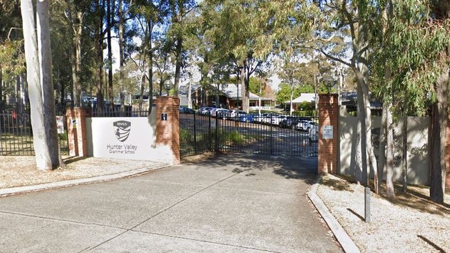 The Hunter Valley Grammar School has renamed it’s Mother’s Day stall. Picture: Google Maps