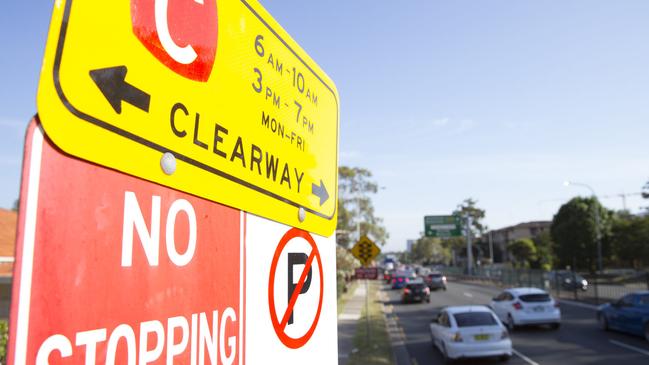 The clearways will apply from October 29.