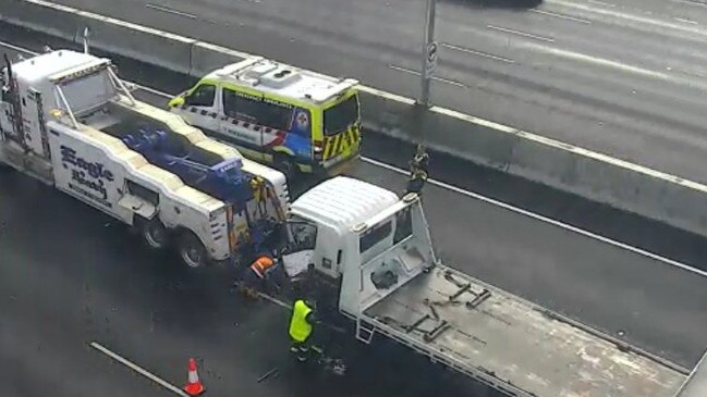 Monash crash. Picture: VicTraffic Twitter