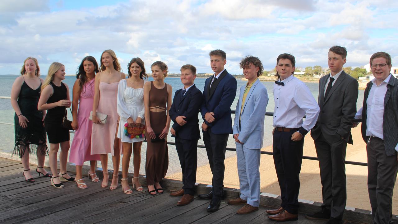 Streaky Bay Area School teens celebrated their school formal in the town, Friday November 12, 2021. Picture: Supplied