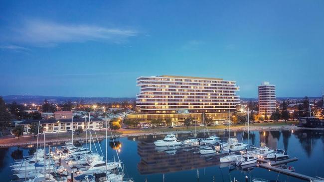 Artist impression of Lustro Marina Glenelg