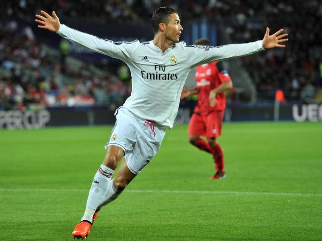 Cristiano Ronaldo Brace Wins Real Madrid UEFA Super Cup Over Seville In ...