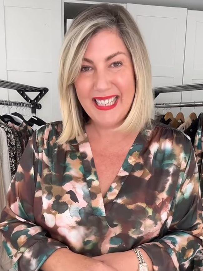 A screen grab from one of Angel’s try on session