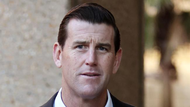 SYDNEY, AUSTRALIA - NewsWire Photos JUNE 1, 2022: Ben Roberts-Smith pictured as he arrives at the federal court in Sydney this afternoon. Decorated soldier suing Nine over reports alleging war crimes. Picture: NCA NewsWire / Damian Shaw