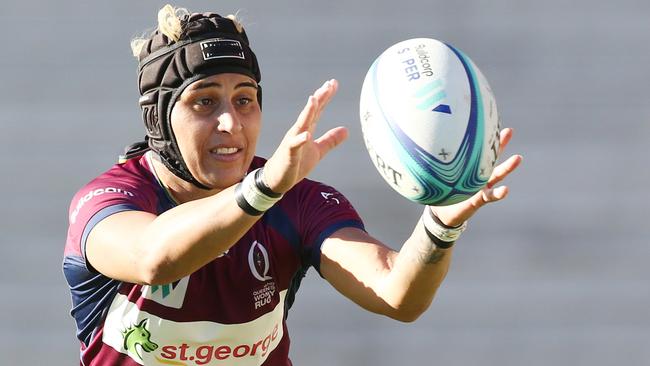 Queensland Super W star Lavinia Gould is aiming for grand final glory on Sunday. Picture: Getty Images