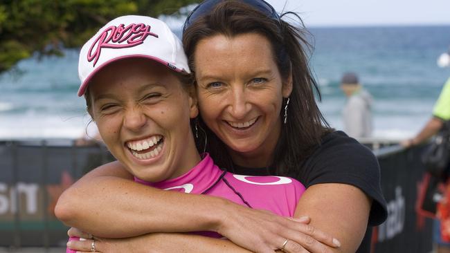 Layne Beachley gave Sally Fitzgibbons her first wildcard into a world tour event.