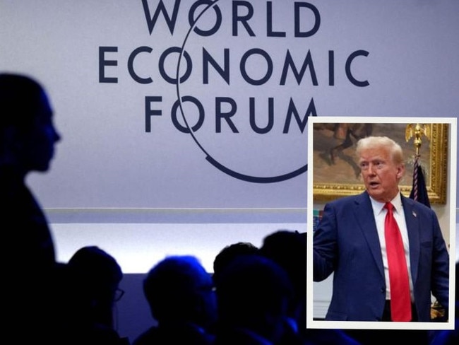 Donald Trump is a hot topic at the World Economic Forum in Davos.