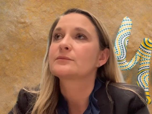 Kelly Bayer Rosmarin Optus CEO at press conference on data hack September 23