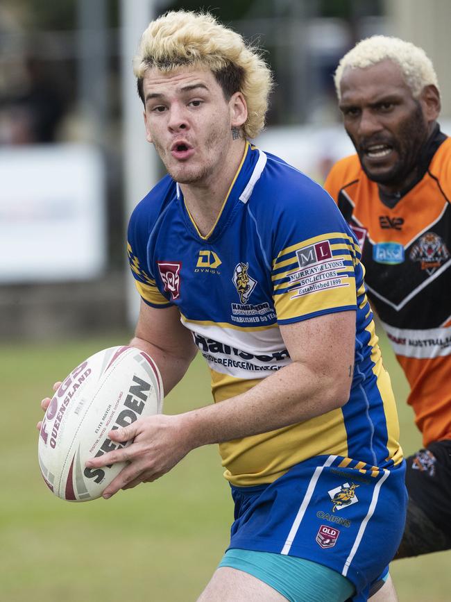 Kangaroos Jack Thomas during the game against Tully at Vico Oval. Picture: Brian Cassey