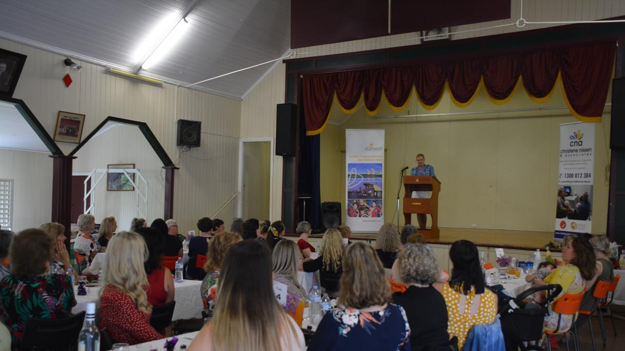 Kumbia Kindy held an International Women's Day lunch as their annual fundraiser at Kumbia Hall on March 8, 2020. (Photo: Jessica McGrath)