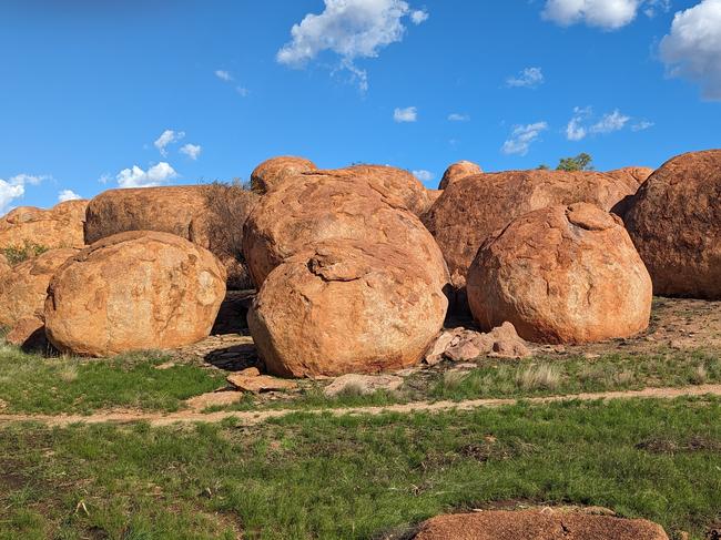Karlu Karlu/Devils Marbles at Waramungu, Northern Territory. Picture: Alex Treacy