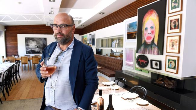 Bird in Hand founder Andrew Nugent at the existing Bird in Hand restaurant. Picture: Mark Brake