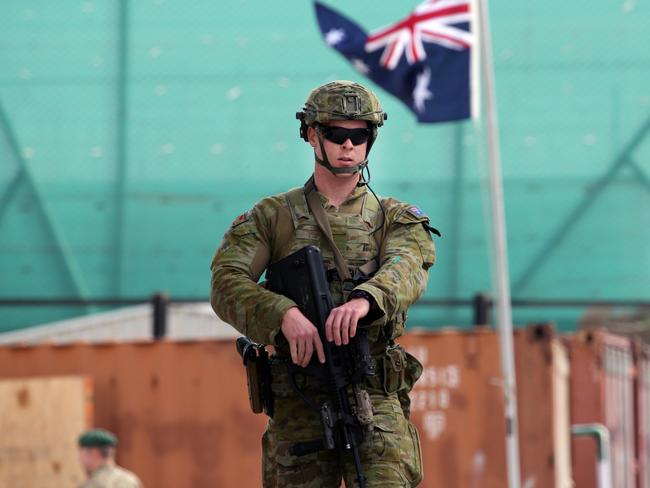 Australian troops are still serving in war-torn Afghanistan. Picture: Gary Ramage