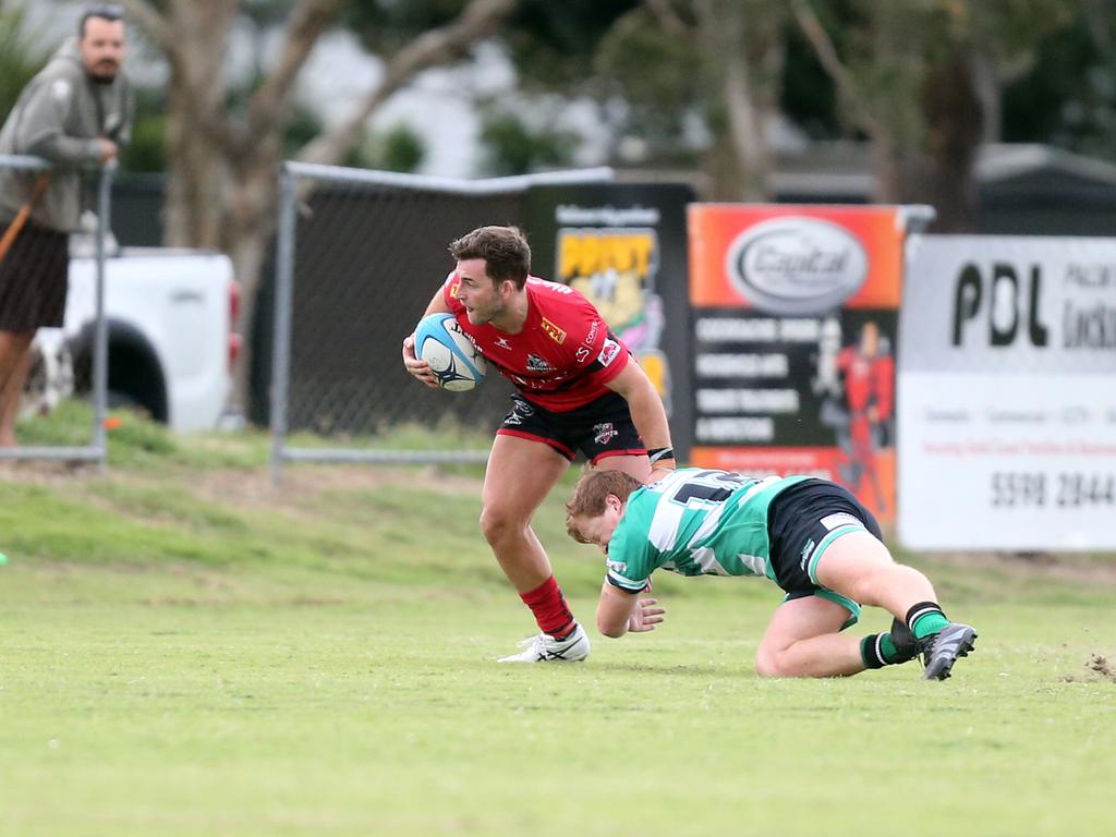 PBC Allygators vs. Colleges Knights. 20April 2024 Currumbin Picture by Richard Gosling