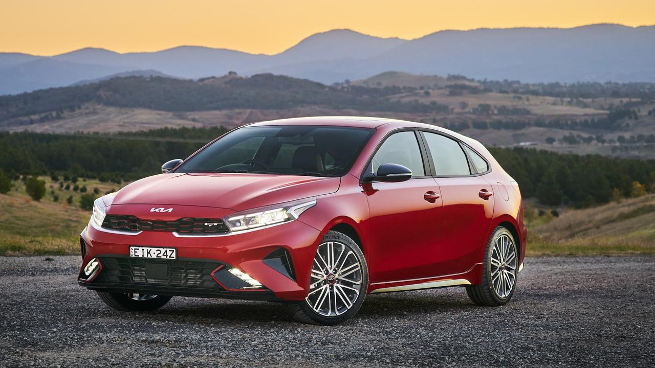 The Kia Cerato GT hatch.