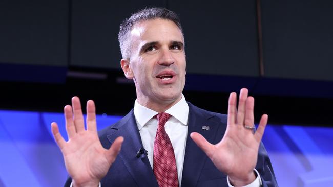 SA Premier Peter Malinauskas at the National Press Club in Canberra. Picture: Gary Ramage