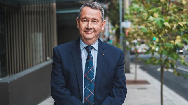 Constitutional lawyer Greg Craven has had his comments on potential risks posed by the voice retaining the power to advise executive government displayed prominently on the Liberal Party’s website. Picture: Supplied