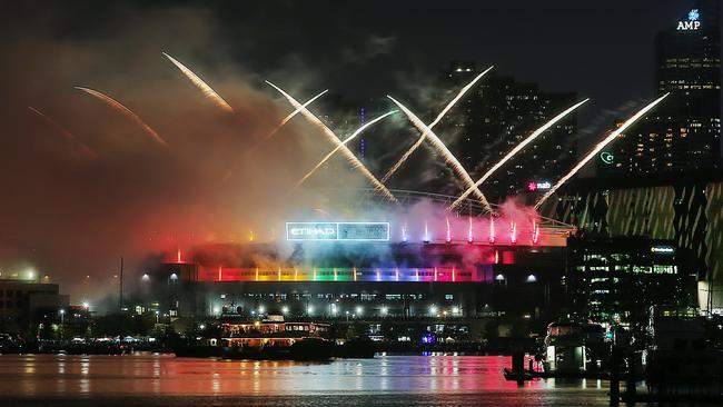 The state government and Parks Victoria have cancelled Melbourne’s official Australia Day fireworks display at Docklands.