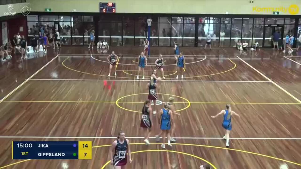 Replay: Jika v Gippsland (Open)—2025 Netball Victoria State Titles Day 2