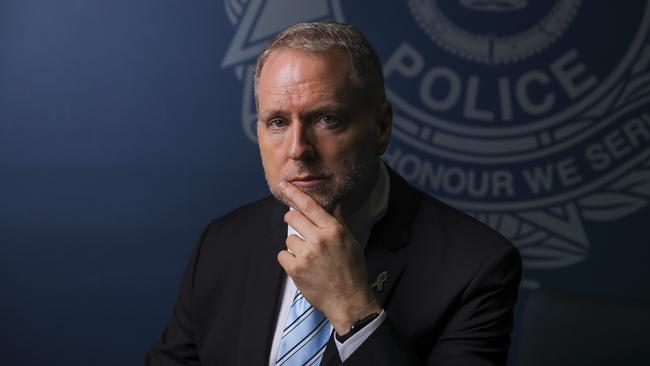 Detective Inspector Jon Rouse of the ARGOS Child Abuse and Sexual Crime Group is the Queensland nominee for Australian of the Year 2019. Picture: Mark Cranitch.