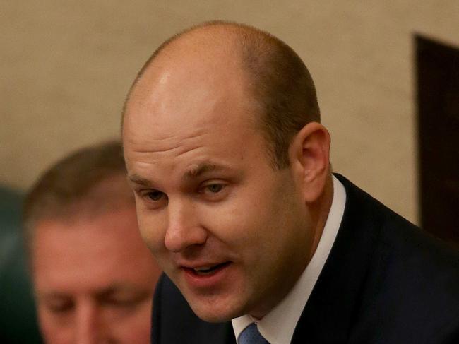 23/2/14 -  Davenport MP Sam Duluk giving his maiden speech in the Lower House Chamber