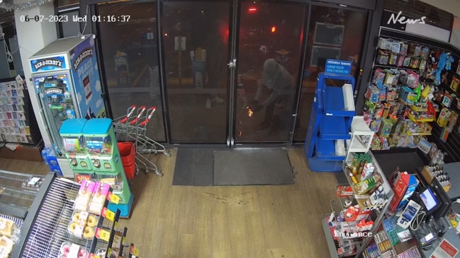 WATCH: Group of thieves hit eight Qld business with angle grinder | The ...