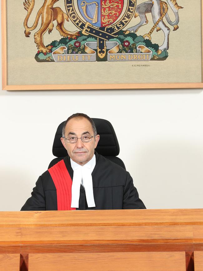 Supreme Court Judge Chief Justice Chris Kourakis granted the appeal. Picture: Dylan Coker