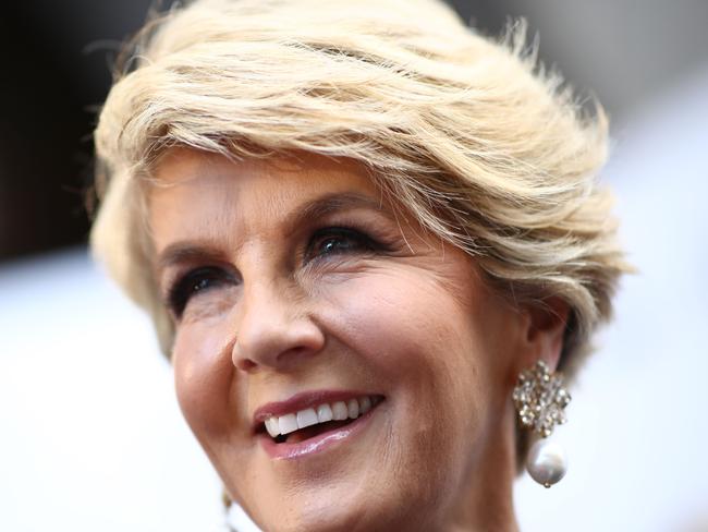 Julie Bishop has sided with Malcolm Turnbull. Picture: Getty