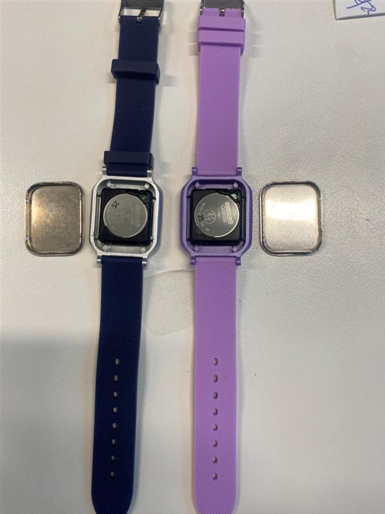 Kmart is urgently recalling a line of its homebrand children’s smartwatches. Picture: Supplied