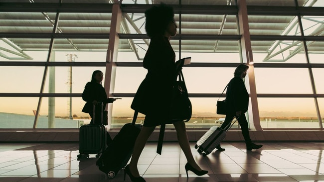 A third of business travelers reported that they are taking fewer trips than before 2020, according to a survey conducted in August for the U.S. Travel Association. PHOTO: ISTOCK