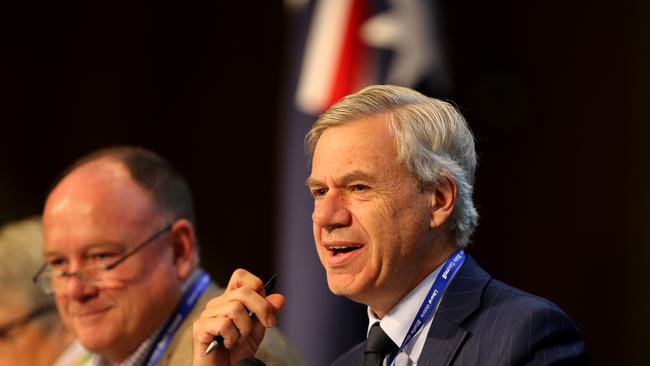 02/04/2017: Michael Kroger at the 163rd Liberal Party State Council, in Melbourne. Stuart McEvoy for The Australian.