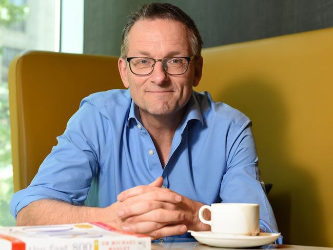 Nutrition guru Dr Michael Mosley has found what foods you eat can affect your mental wellbeing. Picture: Josie Hayden