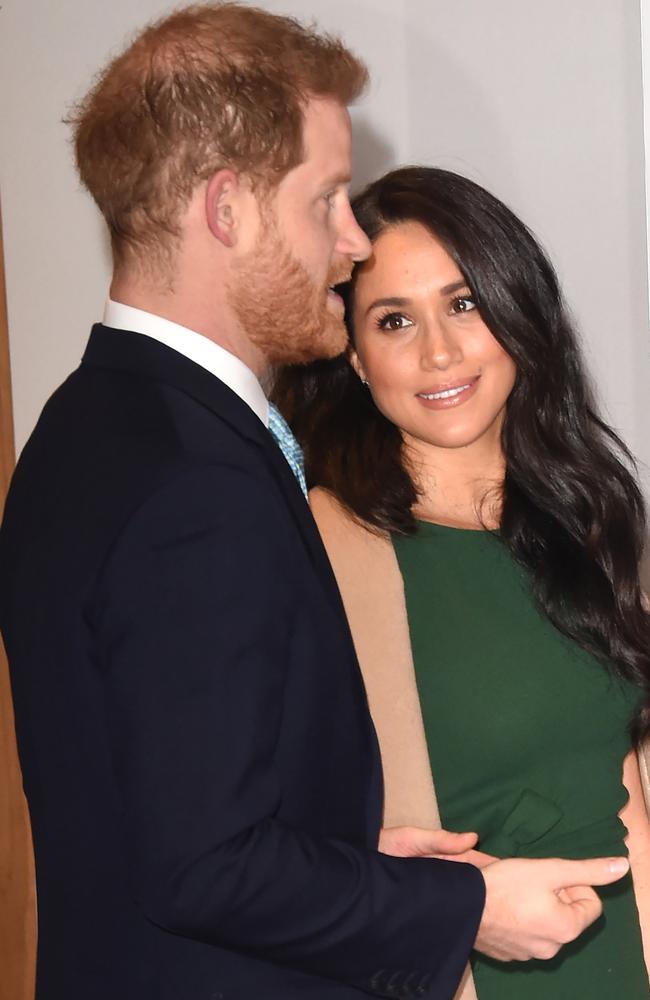 Prince Harry and Meghan Markle’s tensions with the British royal family have been laid bare in Finding Freedom. Picture: Getty Images