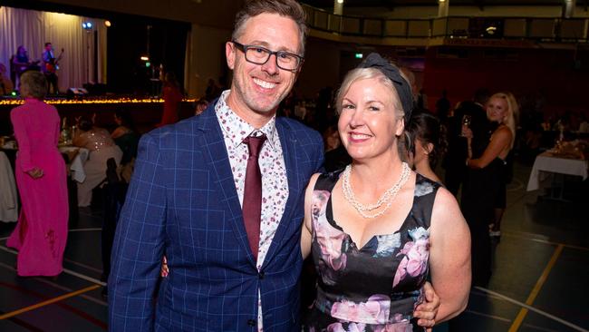 Brendan Allen and Jody Allen at the 2022 Gympie Show Ball. Photo: Contributed