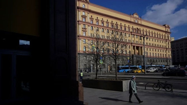 The headquarters of Russia’s Federal Security Service, the FSB, in central Moscow. Picture: AFP/Getty images